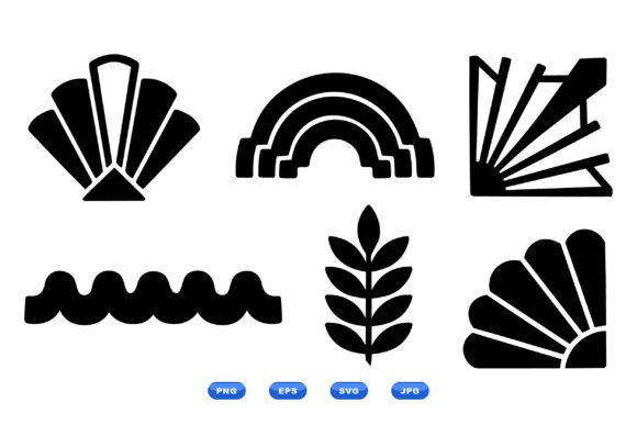 Download Coastal Retro Shape Icons - Retro shape Collection