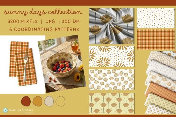 Download Boho Floral Geometric Pattern Pack - Pattern Collection