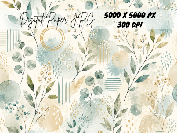 Download Sage Green Vintage Floral Rose Pattern - Pattern Collection