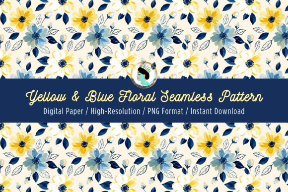 Download Watercolor Floral Seamless Pattern PNG - Pattern Collection