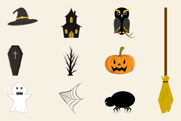 Download Halloween Scary Graphics Element Design - Scary graphics Collection