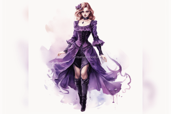 Download Strict Beauty. Watercolor. PNG - Strict Collection