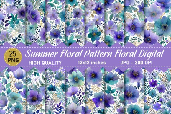 Download Summer Floral Pattern Floral Digital - Pattern Collection