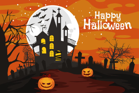 Download Halloween Haunted House Vector - Haunted house vector Collection