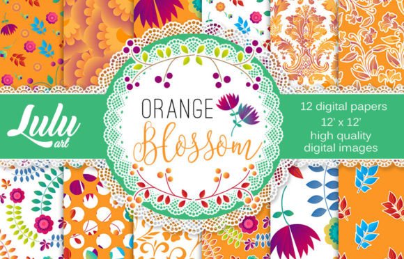 Download Orange Blossom Patterns - Pattern Collection