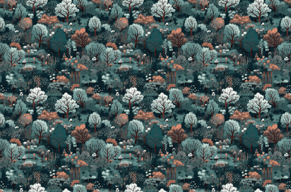 Download Retro Nature Patterns - Vintage Clipart - Pattern Collection